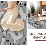 Chic Black White Diamond Design(Gray)