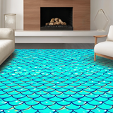 Enchanting Marine Creature Imagery(Blue)