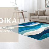 Dreamy Light Gray Ripple(Blue)