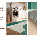 Ultra Soft Area Rug, Non Slip, Stain Resistant, Washable Area Rugs for Living Room, Bedroom, Contemporary Sage Green Bedroom Rug for Minimal Living(Green)