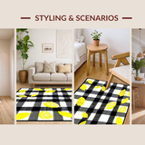Elegant Distressed Plaid Design(Black)