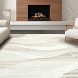 Stylish Contemporary Linear Flow(Beige)