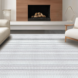 Ultra Soft Area Rug, Non Slip, Stain Resistant, Washable Area Rugs for Living Room, Bedroom, Rustic Chic Animal Print Statement(Gray)
