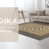Ultra Soft Area Rug, Non Slip, Stain Resistant, Washable Area Rugs for Living Room, Bedroom, Whimsical Cute Farmhouse Print(Beige)