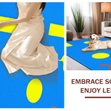 Interactive Multicolored Shape Composition(Blue)