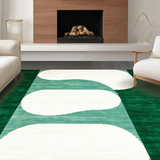 Elegant Textured Green Tones(Green)