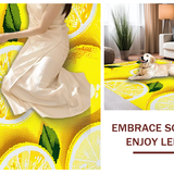 Cute Lemon Graphic Charm(Yellow)