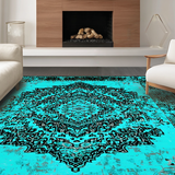 Chic Modern Medallion Arrangement(Blue)