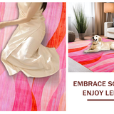 Refined Abstract Expressionist Design(Pink)