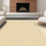 Ultra Soft Area Rug, Non Slip, Stain Resistant, Washable Area Rugs for Living Room, Bedroom, Rustic Low Pile Gentle Waves(Beige)