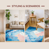 Charming Airy Textural Layers(Blue)