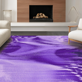 Ultra Soft Area Rug, Non Slip, Stain Resistant, Washable Area Rugs for Living Room, Bedroom, Serene Plush Cloud-Like Texture(Purple)