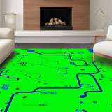 Chic Graphic Urban Influence(Green)