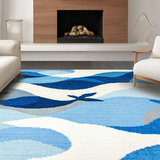 Joyful Marine Friends Art Concept(Blue)