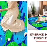 Cute Frog Graphic Decor Style(Blue)