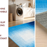 Elegant Blue Tones Ombre Style(Blue)