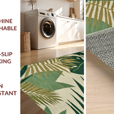 Vibrant Floral Safari Motif(Beige)