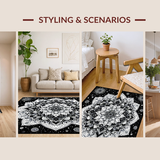 Intricate Tasseled Geometric Style(Black)