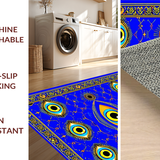 Transitional Cozy Patterned Surface(Blue)