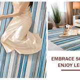 Contemporary Earthy Textured Design(Blue)