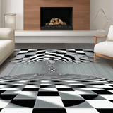 Bold Graphic Monochrome Design Element(Black)