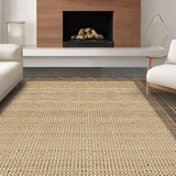 Ultra Soft Area Rug, Non Slip, Stain Resistant, Washable Area Rugs for Living Room, Bedroom, Vibrant Rustic Animal Print Design(Beige)