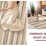 Elegant Earthy Textured Circle(Beige)