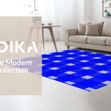 Cozy Rustic Plaid Visual Appeal(Blue)