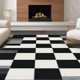 Classic Timeless Checkered Motif(Black)