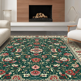 Chic Minimalist Leaf Print(Green)