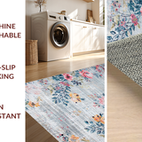 Artful Vintage Ogee Print(Gray)