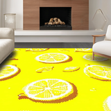 Whimsical Citrus Patterned Delight(Yellow)