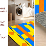 Energetic Boldly Colored Game Elements(Blue)