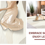 Sleek Modern Creamy Lines(Beige)