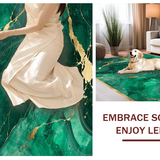 Vintage Emerald Marble Aesthetic(Green)