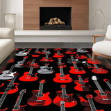 Chic Monochromatic Music Theme Design(Red)