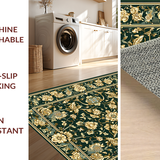 Chic Earthy Floral Trellis(Green)