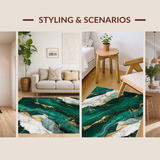 Emerald Abstract Artistry Motif(Green)