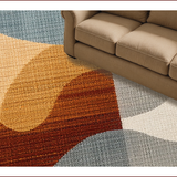 Ultra Soft Area Rug, Non Slip, Stain Resistant, Washable Area Rugs for Living Room, Bedroom, Modern Abstract Tribeca(Beige)
