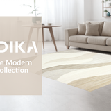 Sleek Modern Creamy Lines(Beige)