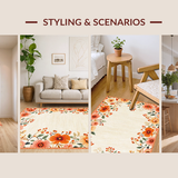 Bold Modern Nature Motif(Beige)