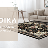 Elegant Ethnic Medallion Motif(Black)