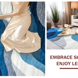 Sophisticated Modern Linear Aesthetic(Blue)
