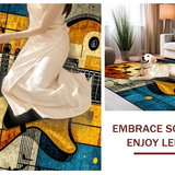 Dynamic Retro Soundwave Composition(Yellow)