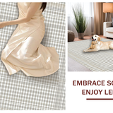 Elegant Plaid Textile Design(Beige)