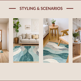 Sophisticated Minimalist Linear Design(Blue)