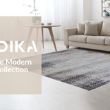 Artistic Gray Rust Abstract Motif(Gray)