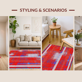 Colorful Contemporary Spot Art(Red)