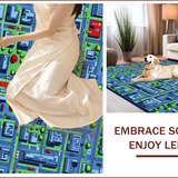 Interactive Cityscape Play Design(Blue)