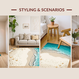Playful Ocean Current Visual Theme(Beige)